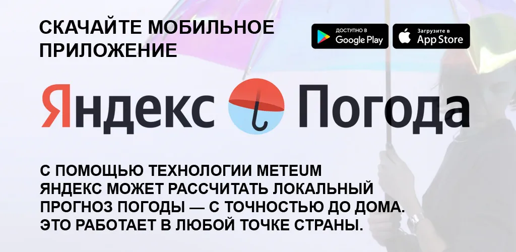 Погода - Карта осадков